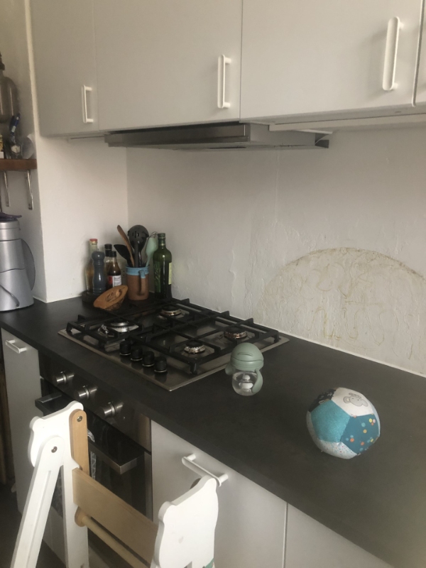 Vægfliser i køkken