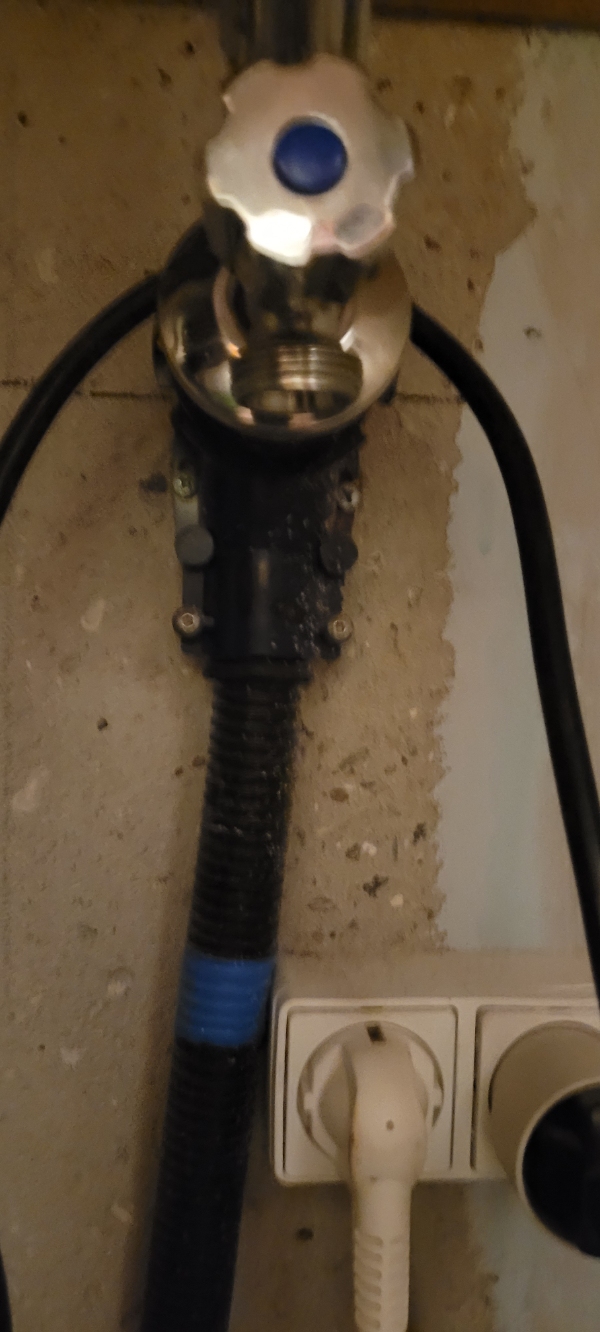 Tilslutning af opvaskemaskine