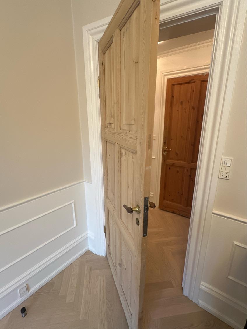 Montering af 2 nye døre