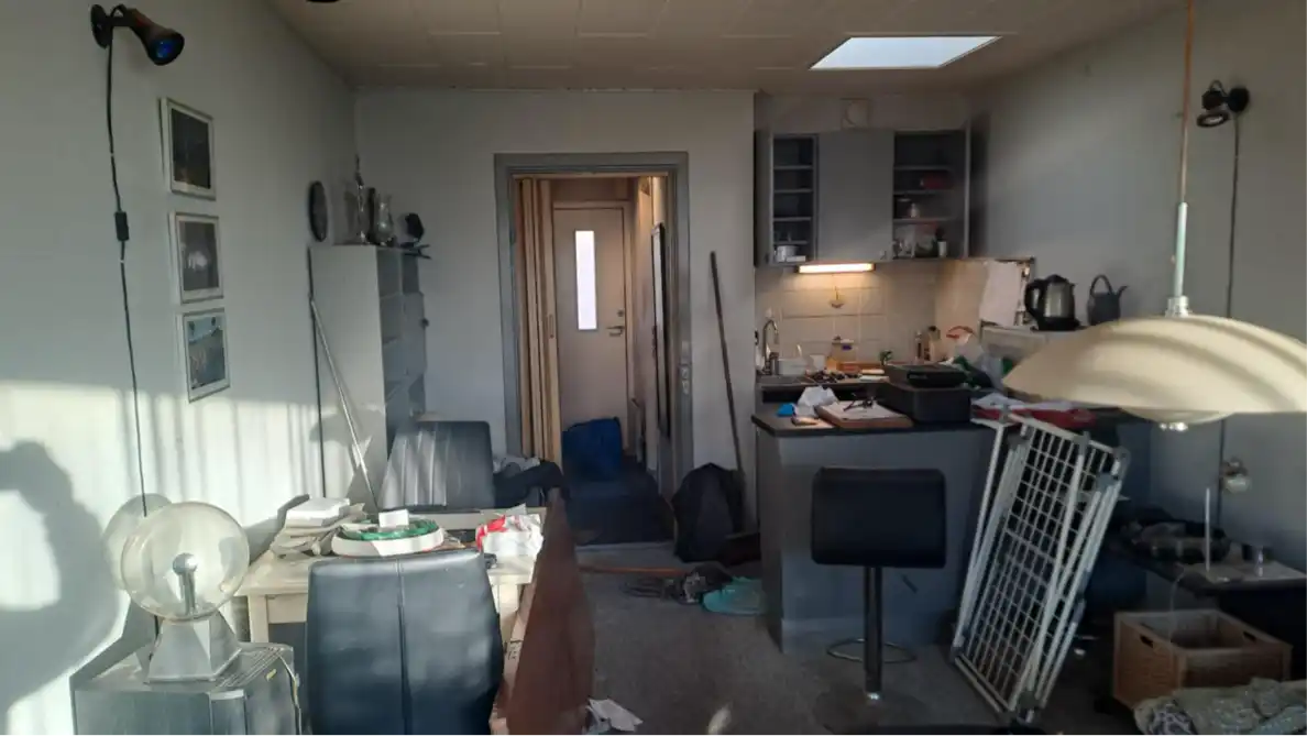 Totalrydning og grunding rengøring af dødsbo