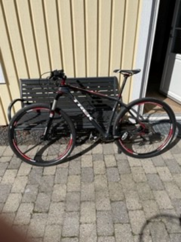 reparation/udskiftning af bremsekabel baghjulsbremse på Trek Mountainbike