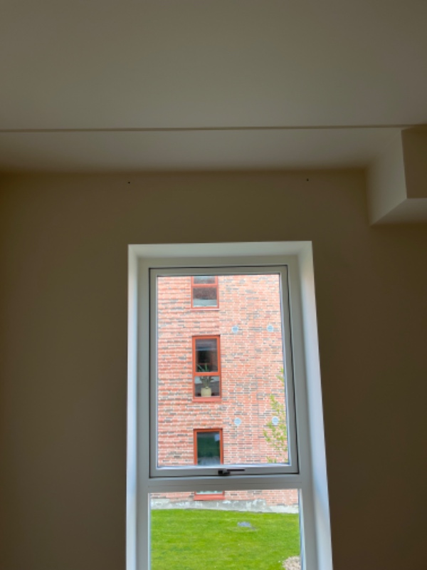 Opsætning af gardinstænger