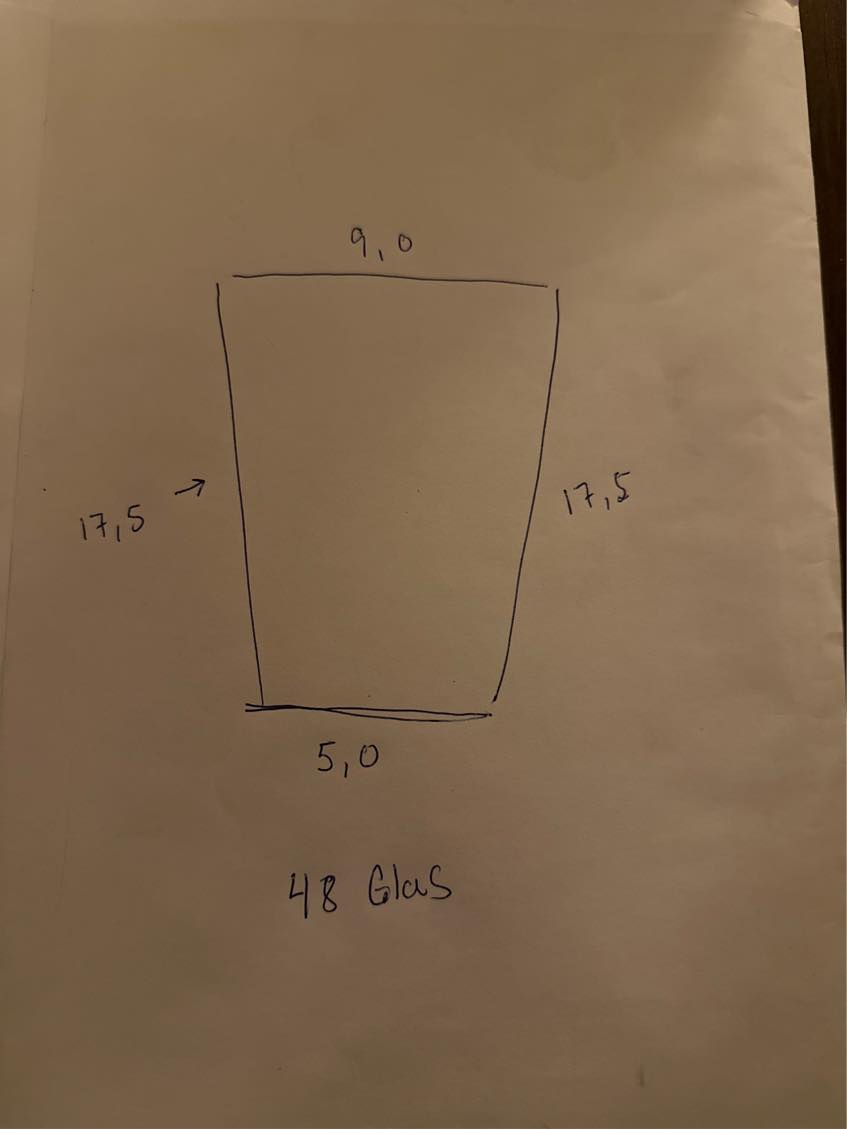 Udskiftning til klar glas i havelamper