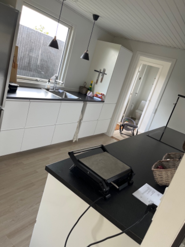 Montering af ny køkken bordplade