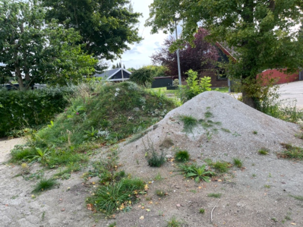 Bortskaffelse af jord og sandbunke