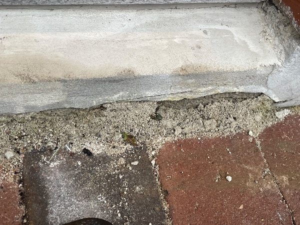 reparation af sokkel