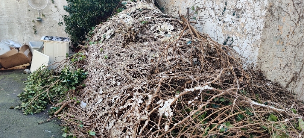 Haveaffald og byggeaffald samt hvidevarer