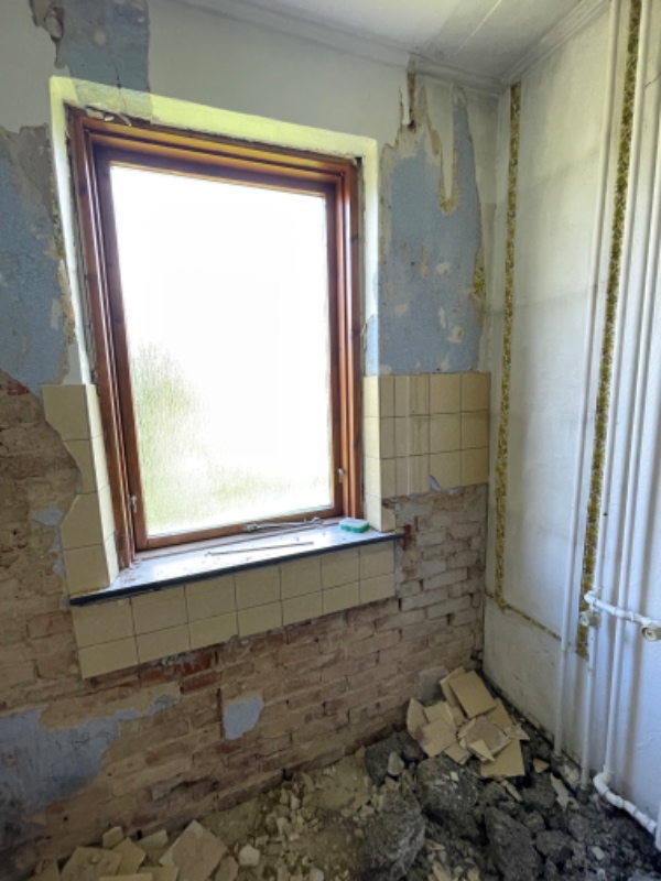 Renovering af badeværelse