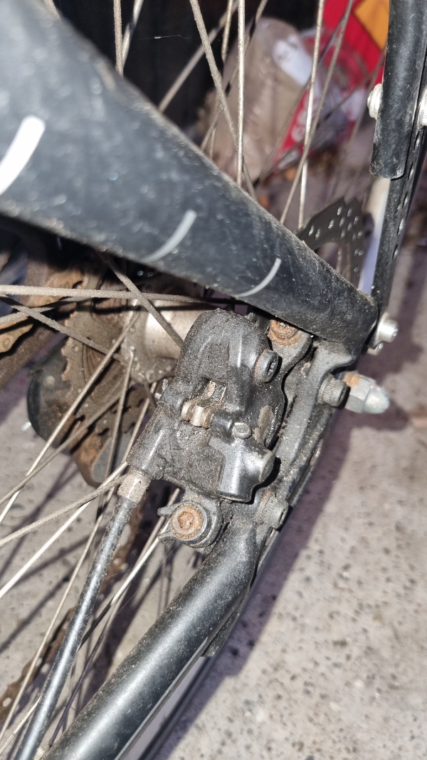 Skift af bremse på el cykel