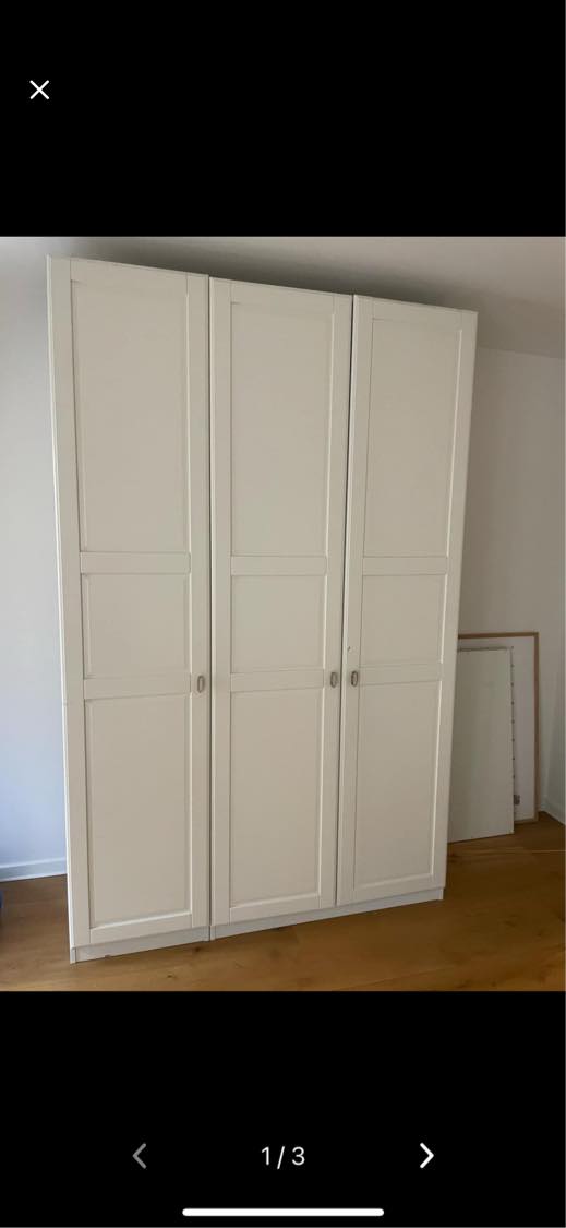 Hente og samle IKEA skab 23/11 