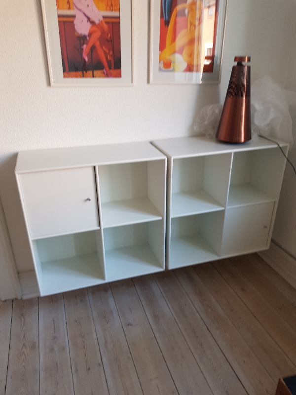 Lamper, tv,reol,spisebordet, skabe