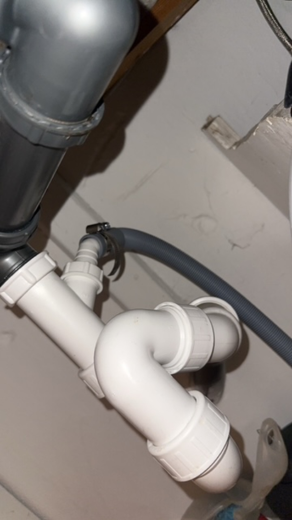 Installation opvaskemaskine (fjerne skab, EL og VVS)