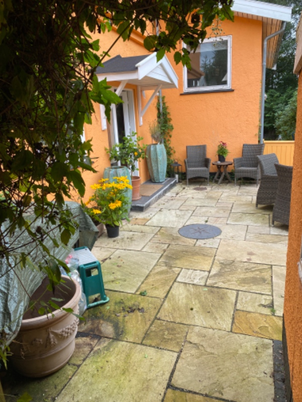 Flyttet køl/frys 150 kg indenfor, 20 meter