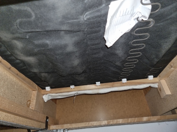 Udskiftning af 2 fjedre der er knækket