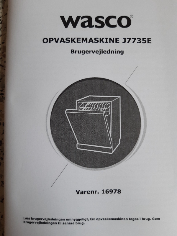 Installation af vaskemaskine