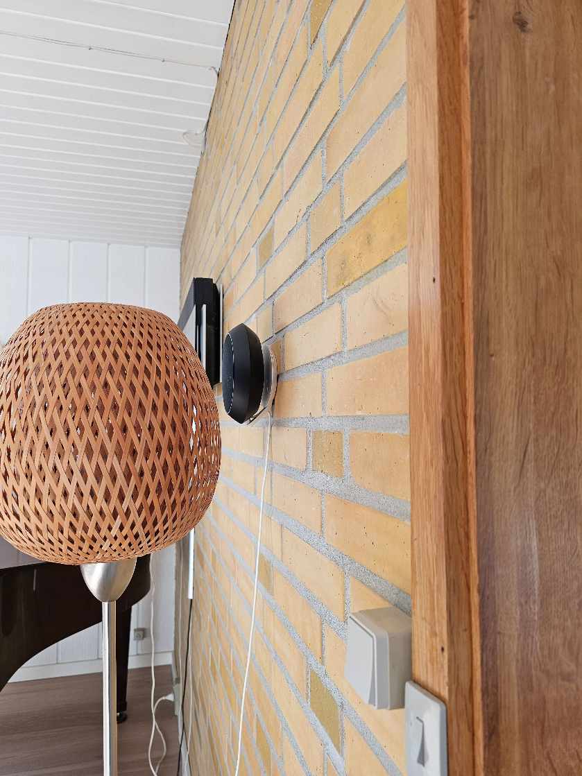 Strøm til loftslampe