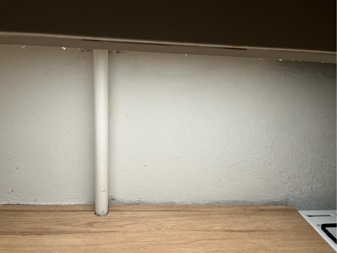 Løsning på køkkenvæg