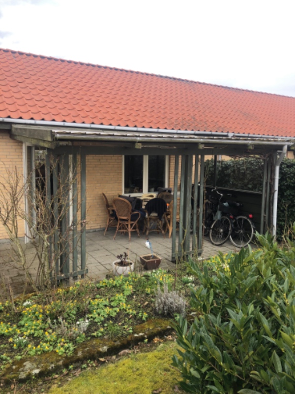 Nedtagning af overdækketerasse