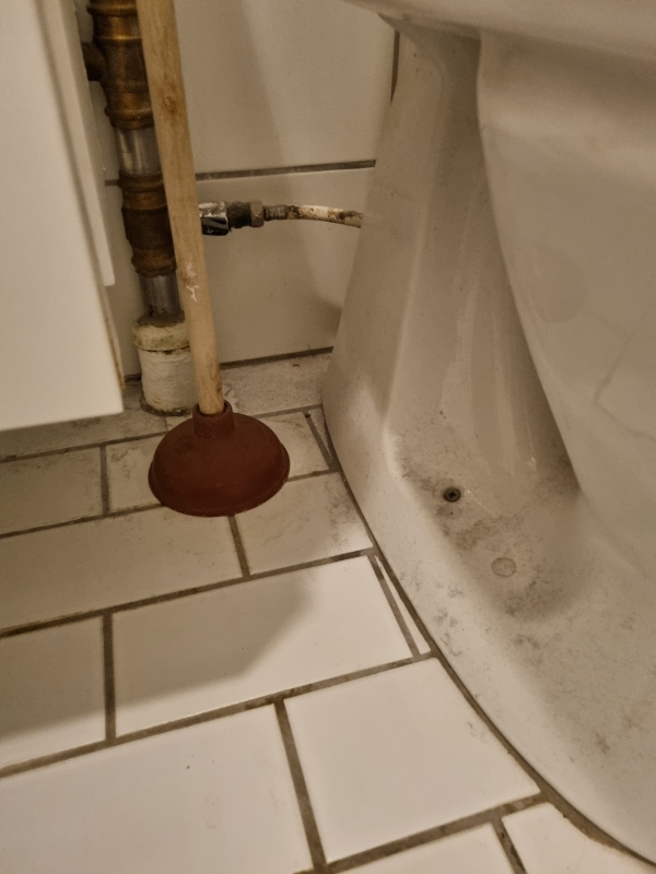 Rengøring af badeværelse inkl. afløb