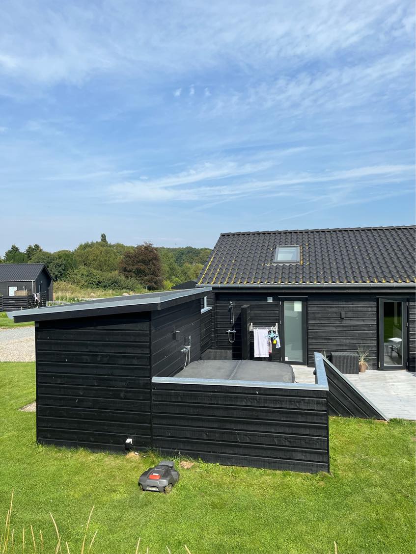 Træterrasse udvides