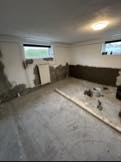 Opretning af betongulv 36m2