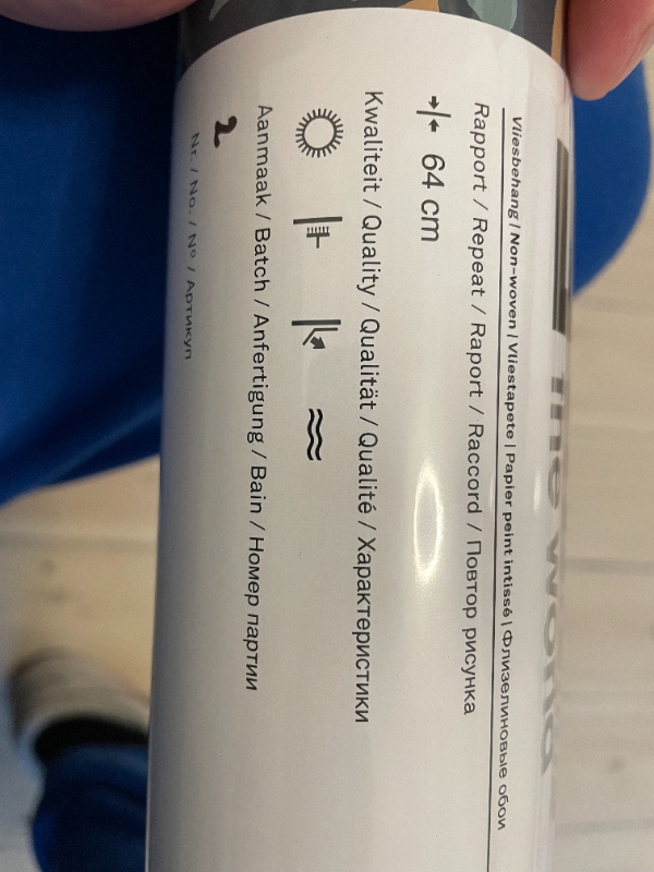 Opsætning af tapet på 1 væg