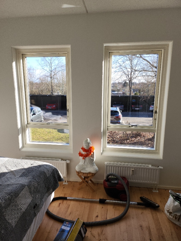 Hænge lamelgardiner op