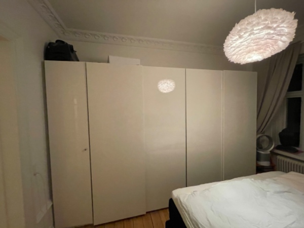 Nedtagning, flytning samt opsætning af ikea garderobeskab
