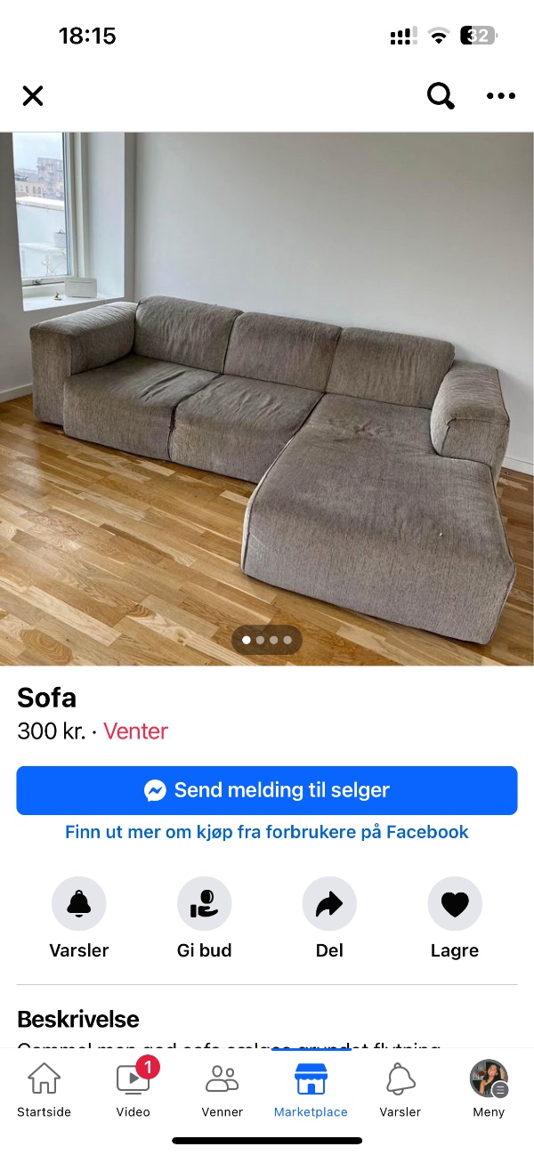 Hente sofa