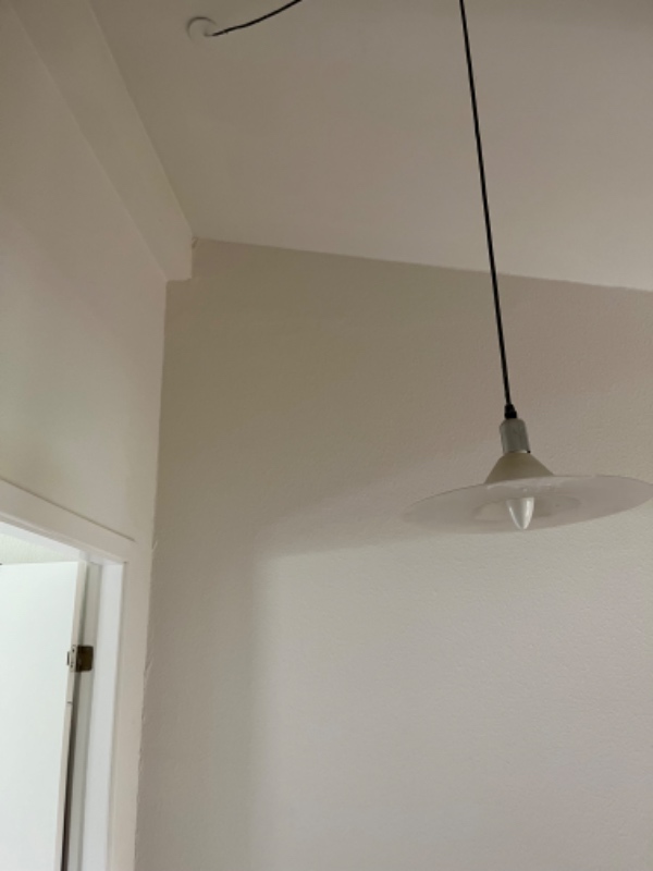 Udskiftning af loftslampe