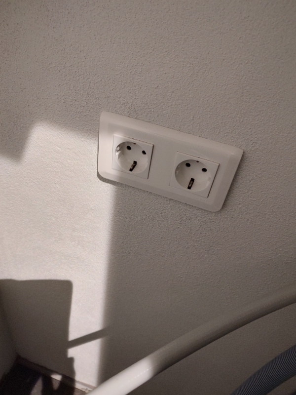 Tilslutning af vaskemaskine