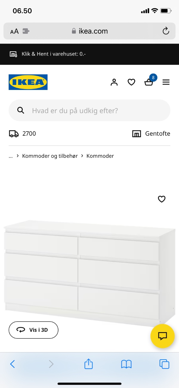 Samle klædeskab fra Ikea