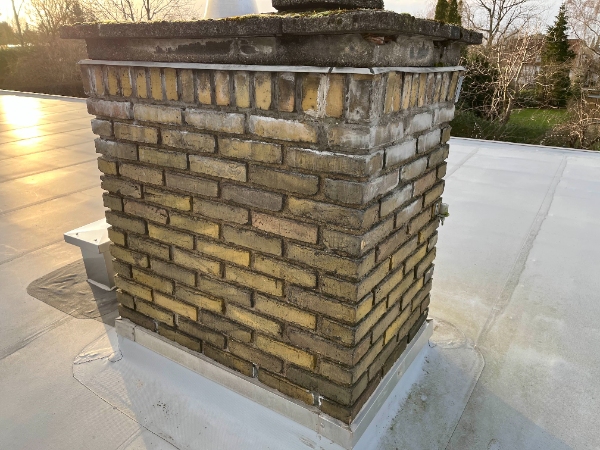 Omfugning af skorsten