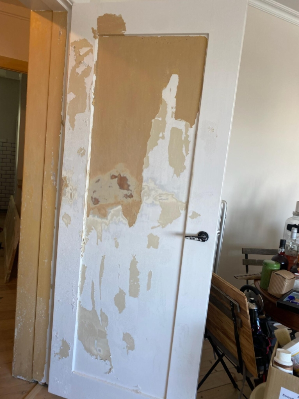 slibning af fire døre