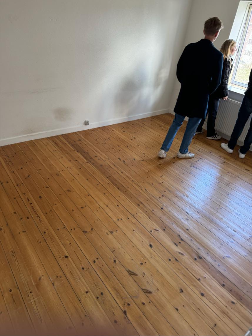 Montering af laminatgulv på 57 qvadrat meter