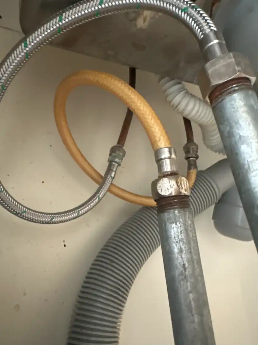 VVS arbejde, lavt vandtryk