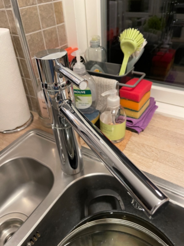 Udskiftning af køkkenvandhane