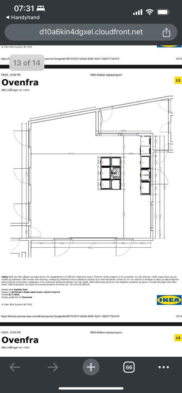 Opsætning af Ikea-køkken & bryggers