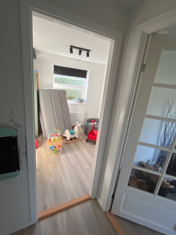 Sættes ny dør i nyt værelse