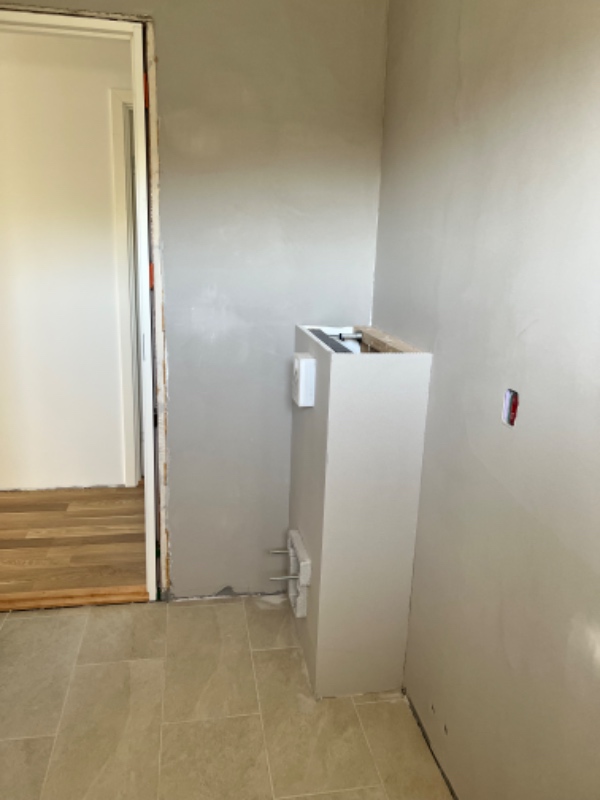 Opsætning af filt på badeværelse