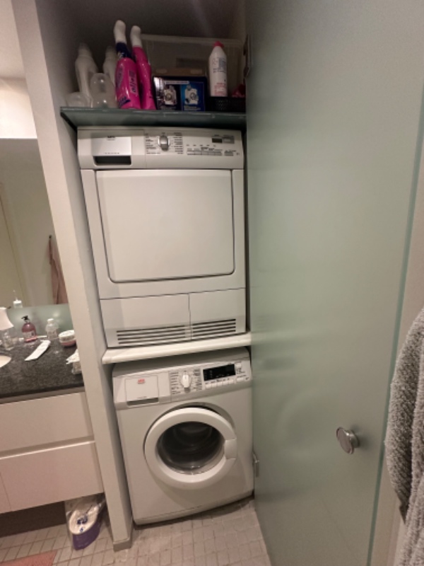 Fjernelse og installation af tørretumbler