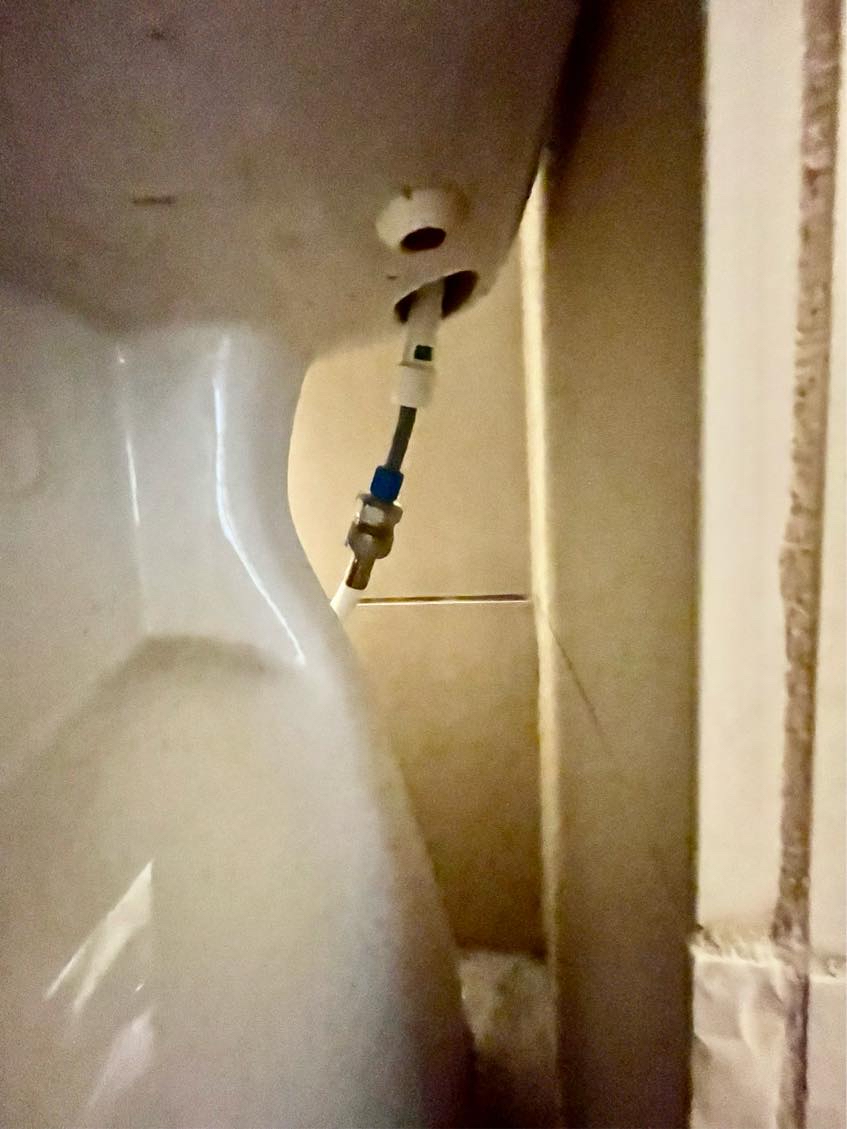 Toilet tager ikke vand ind