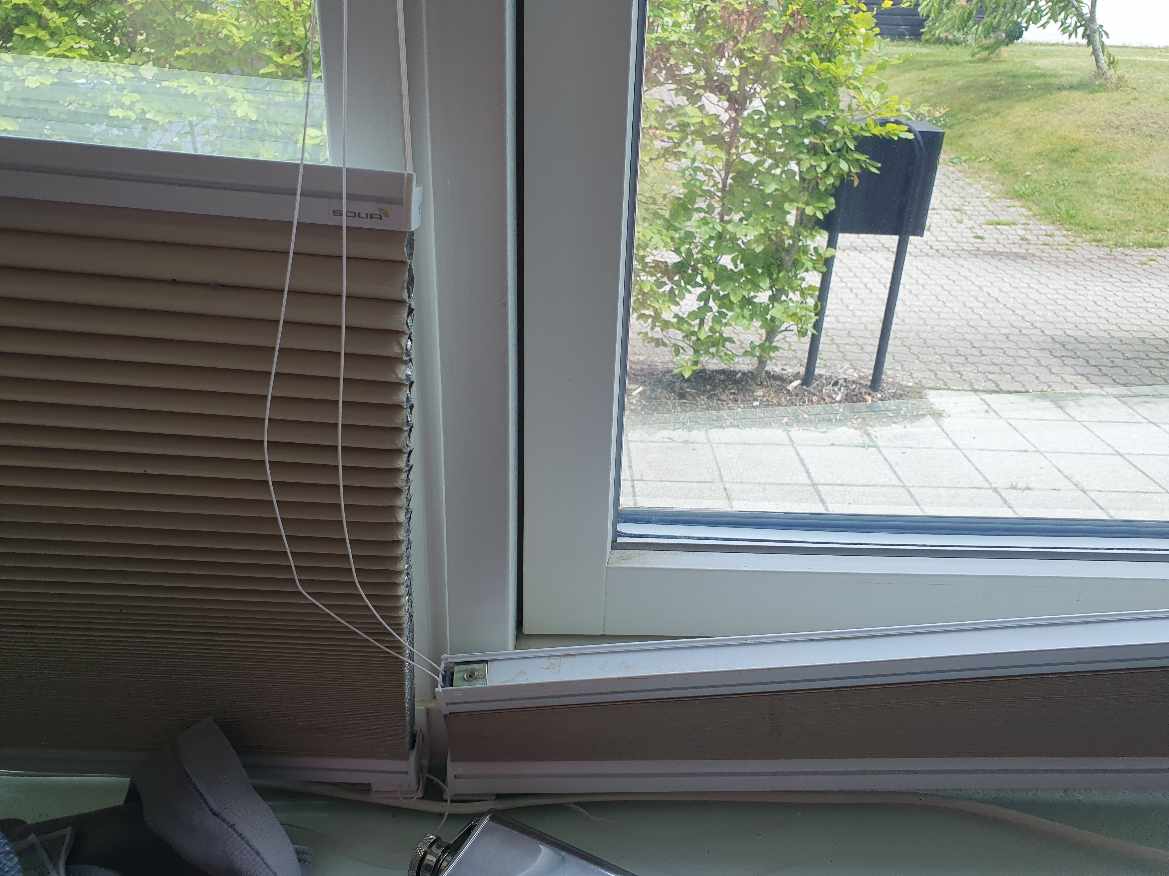 Hjælp til at reparere 4 plissegardiner