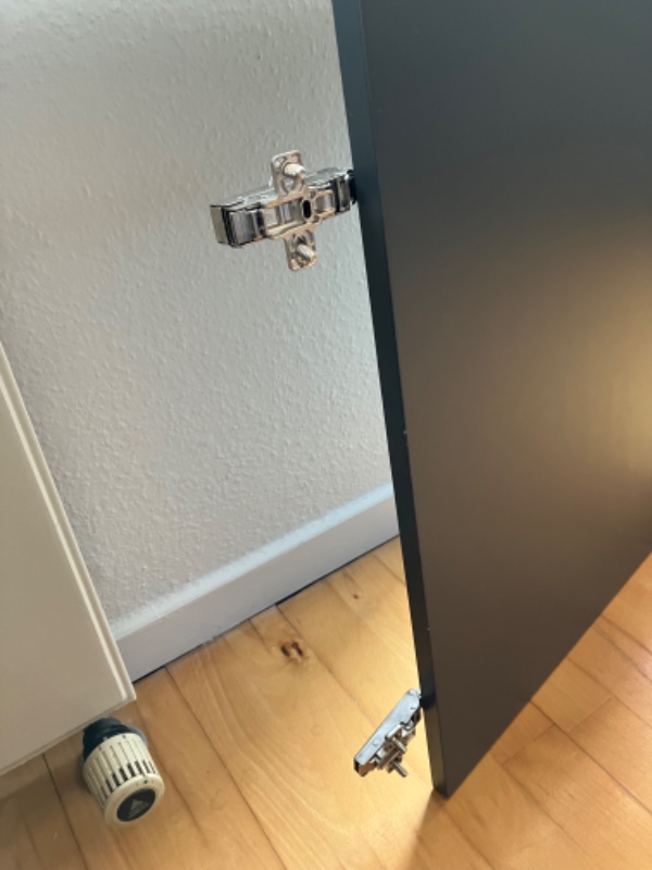 Badeværelse bruseholder, hængsler