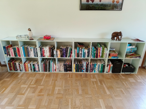 Opsætning af tunge bogreoler