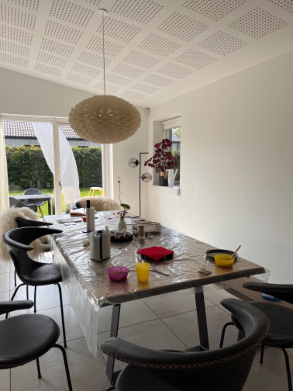 Montering af 2 loftlamper