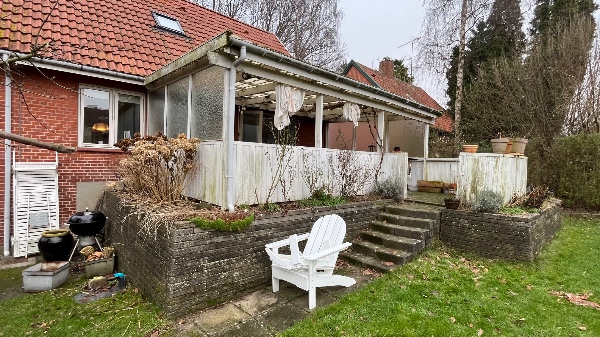 Nedrivning af terrasse