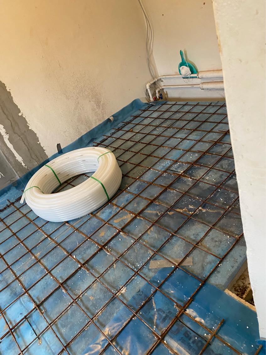 Støbbe ca 30 kvm gulv