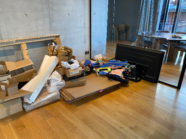 Afhentning af skrald