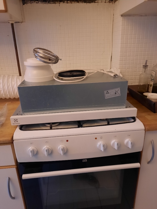 opsætning af emhætte